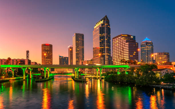 istock tampa skyline at sunset 1141021267