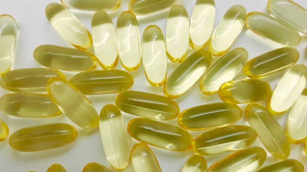 istock Gelatinous oil capsules 1141023539