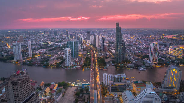 istock Bangkok cityscape 1141025239