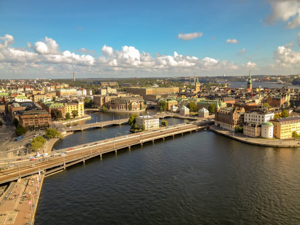 istock View across Old Town, Stockholm 1141025304