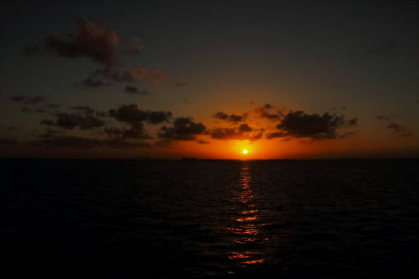 istock Sunset over the Caribbean 1141029346