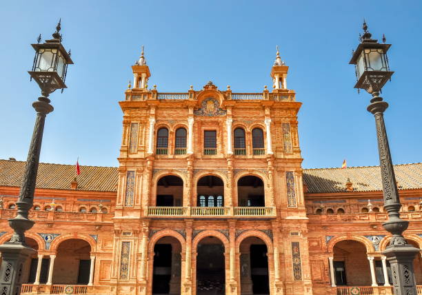 istock Spain square in Seville, Spain 1141031549