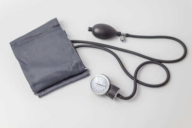 istock Blood pressure and pulse measuring device 1141034602