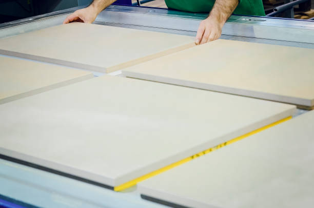 istock work on the production, hands of the master 1141035325
