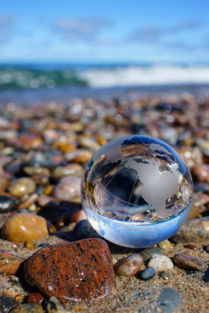 istock Glass Globe and Lake 1141039449