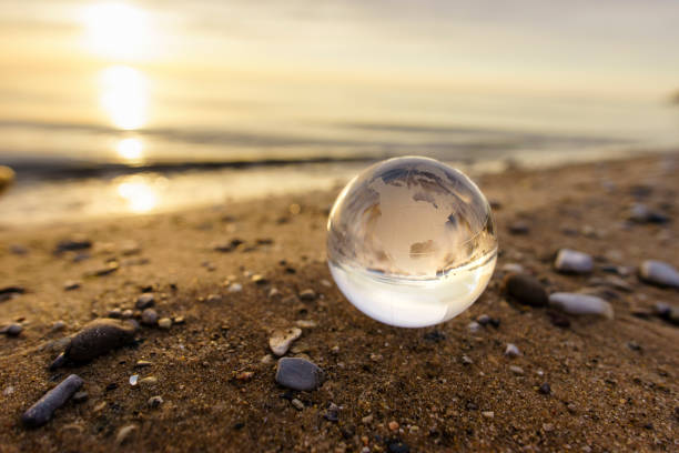 istock Glass Globe and Lake 1141039495