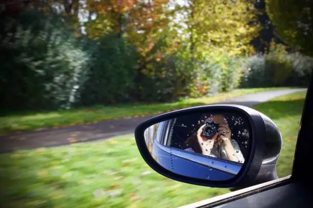 Photo of Photgrapher car view