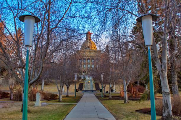 istock Walkway To The Alberta Legislature Building 1141042919