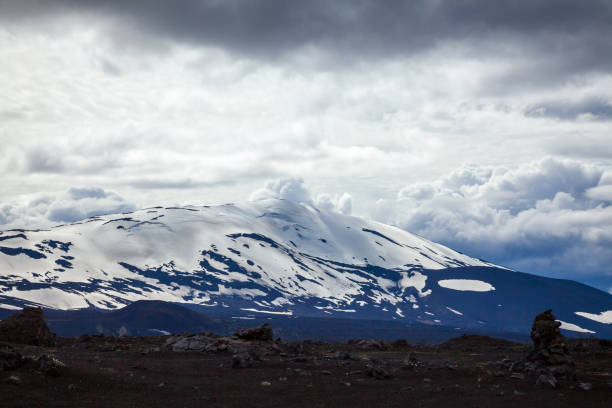 Hekla volcano in Iceland Scandinavia