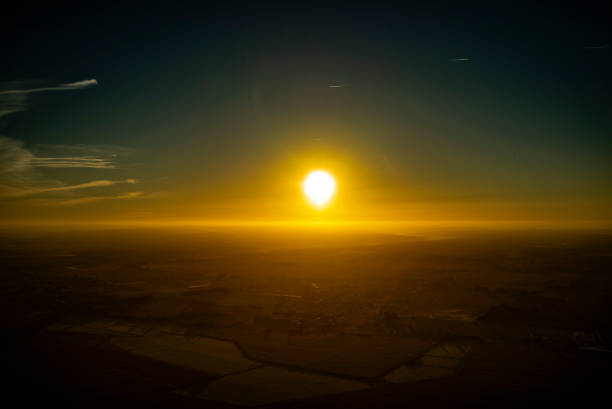 Incredible images in a hot air balloon in Coruche, Portugal