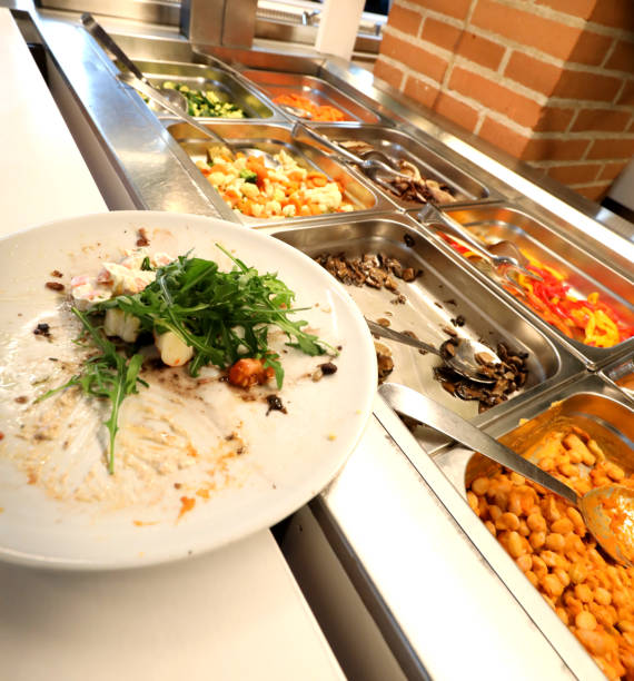 istock self service restaurant with many raw and cooked foods 1141047639