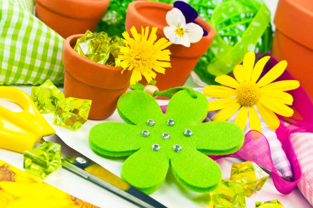 istock Decoration and handicraft accessories and tools 1141054182