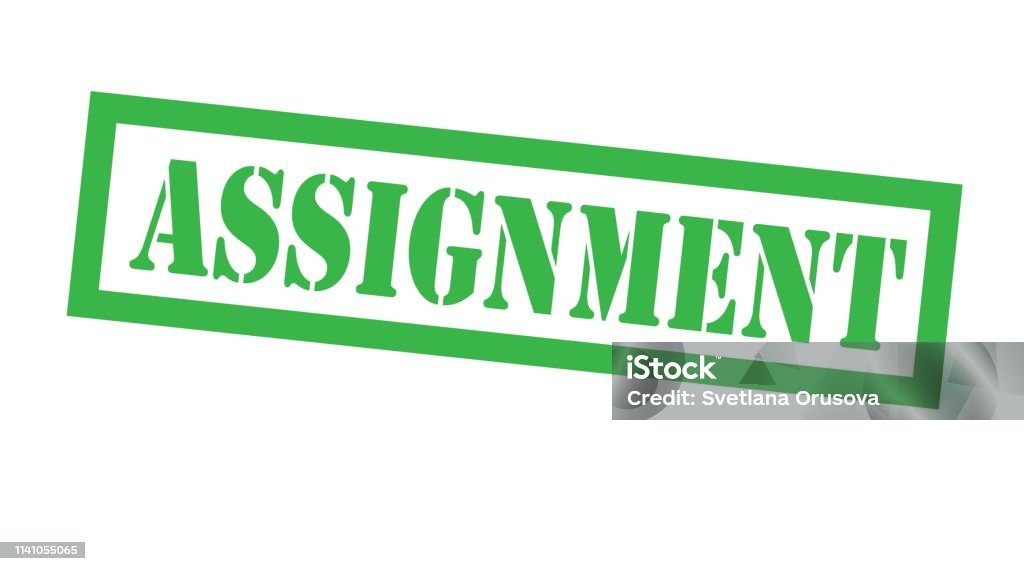 Assignmentssss Sign Assignment Stamp On White Stock Illustration - Download Image Now ...