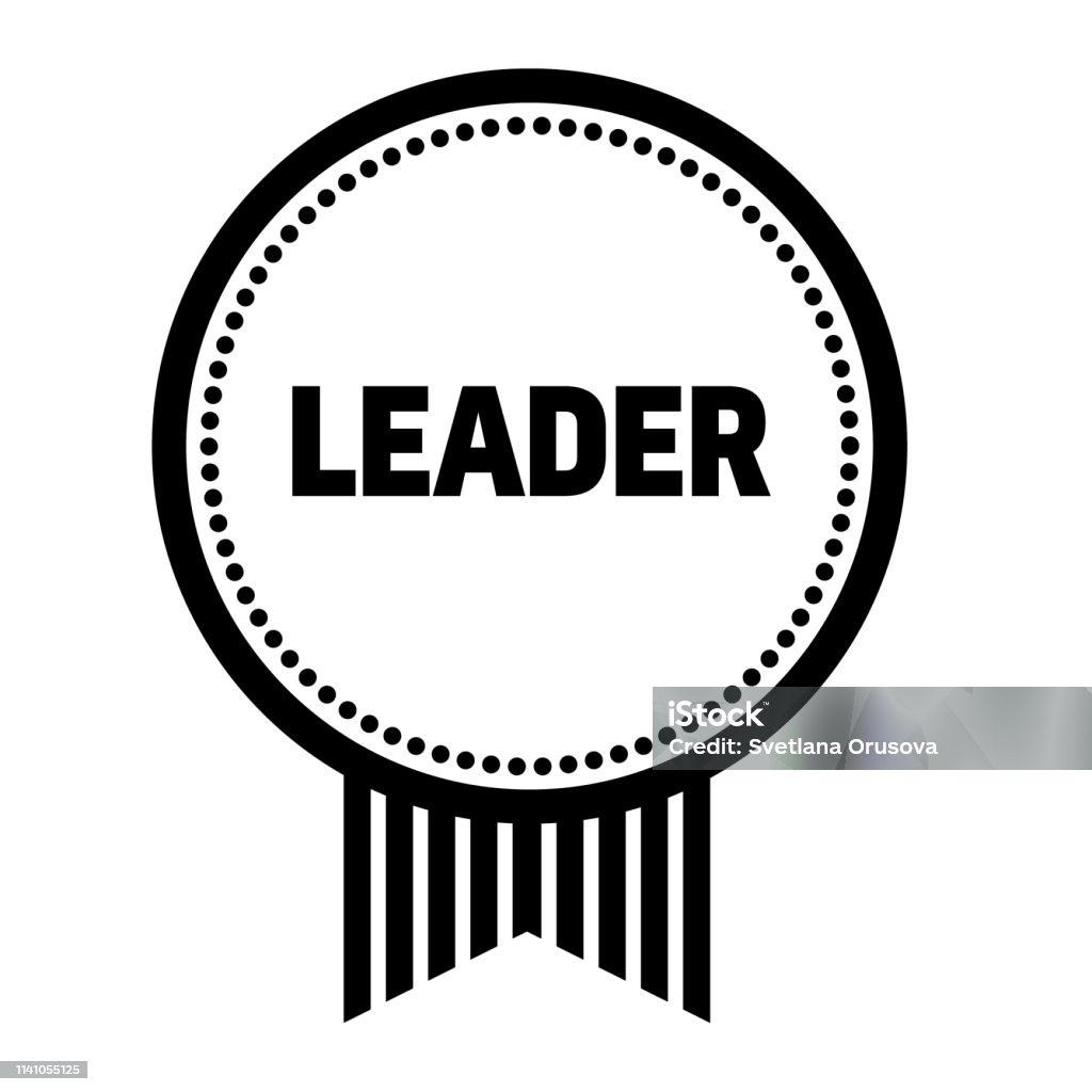 Leader Label Vector Leader Stamp On White Stock Illustration - Download Image Now ...