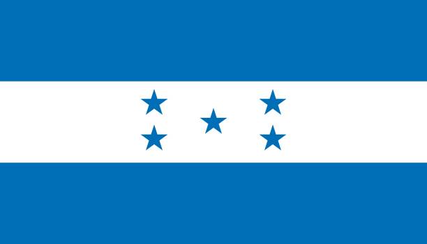 istock Honduras flag icon in flat style. National sign vector illustration. Politic business concept. 1141056870
