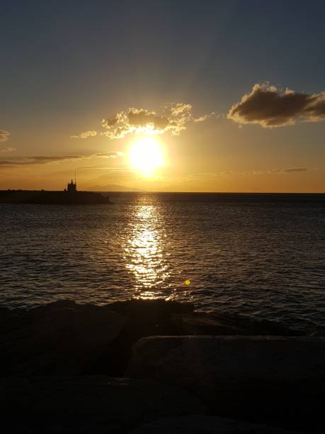 istock View on sunset in Corsica Islande  .. colors 1141057333