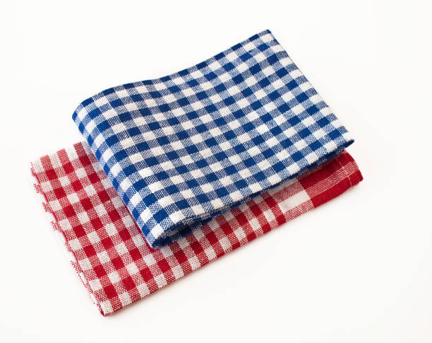 istock Kitchen towels against white background 1141058432