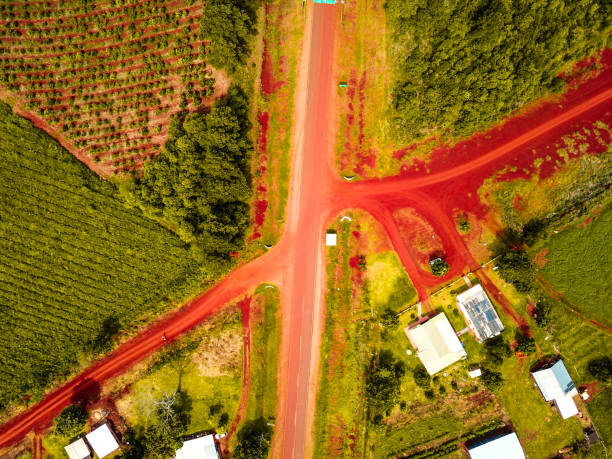 Missions-Colored Land Misiones argentina - tierra colorada misiones province stock pictures, royalty-free photos & images