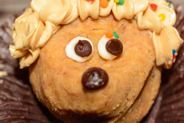 istock Cookies in the form of amusing muzzles. Funny smiley. 1141060760