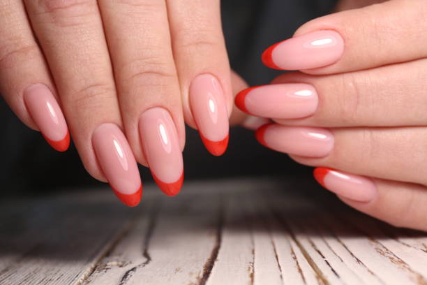 istock Beautiful groomed woman's hands 1141060771