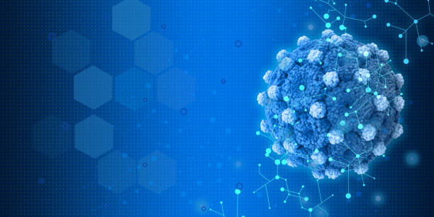 istock Medical symbol image on high tech blue background 1141061965