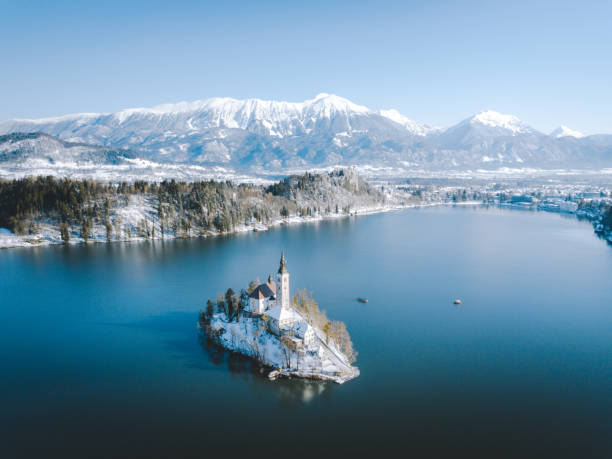 istock Lake Bled in winter, Slovenia 1141062013
