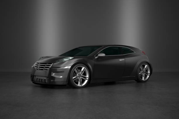 istock Black Hybrid Car 1141066660