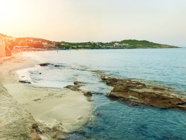 istock Karfas Beach at Chios island Greece. 1141071248