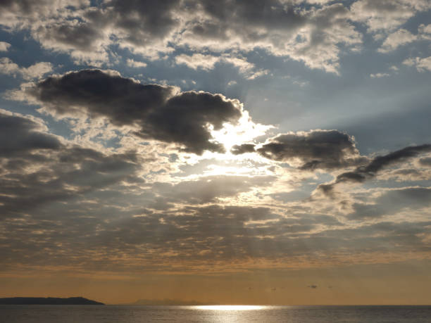 istock golden sunset sky 1141071389
