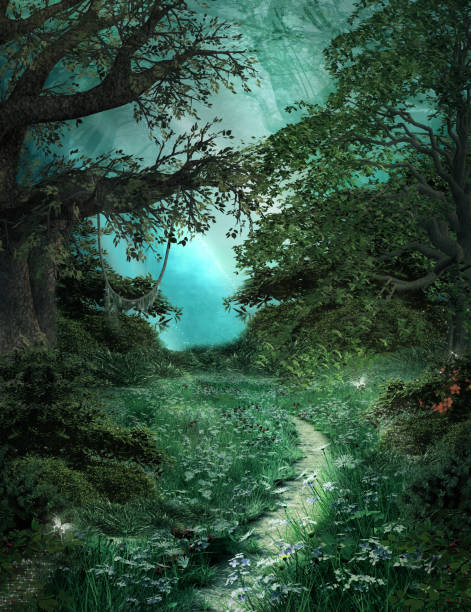 istock Pathway ni the enchanted woodland 1141075720