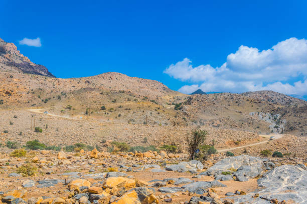 istock View over Jebel Shams mountain in Oman. 1141077134