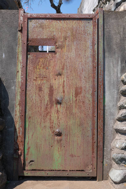 istock A steel door 1141079942