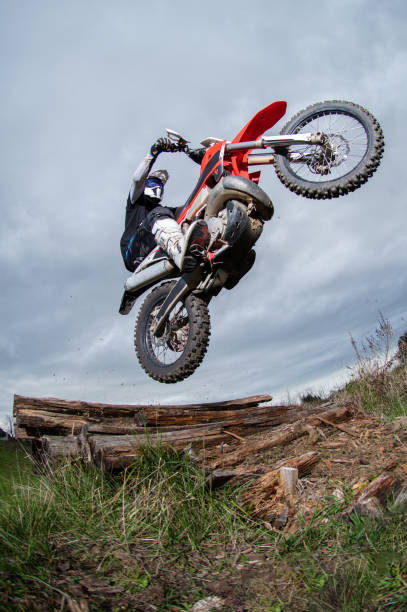 istock Enduro bike rider 1141087355