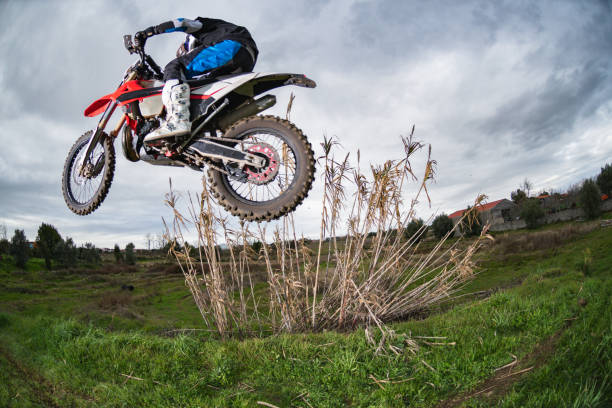 istock Enduro bike rider 1141087376