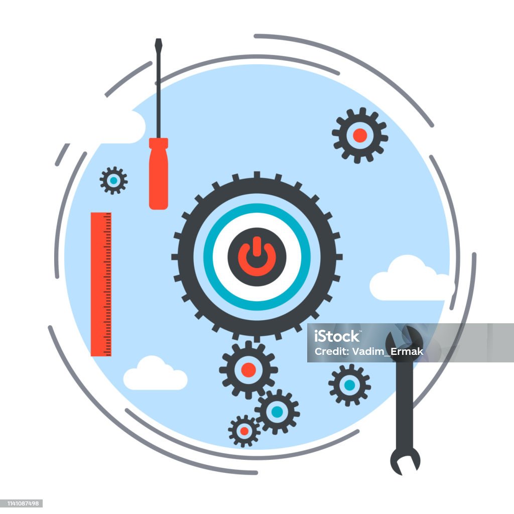 Application Development Vector Concept Stock Illustration - Download ...