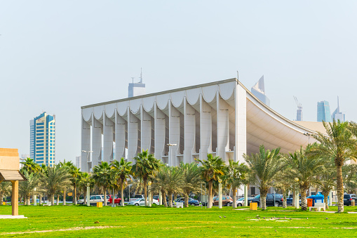 National assembly building in Kuwait.