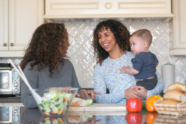 istock Family generations cooking together 1141094417