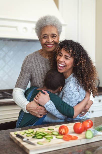 istock Family generations cooking together 1141094489