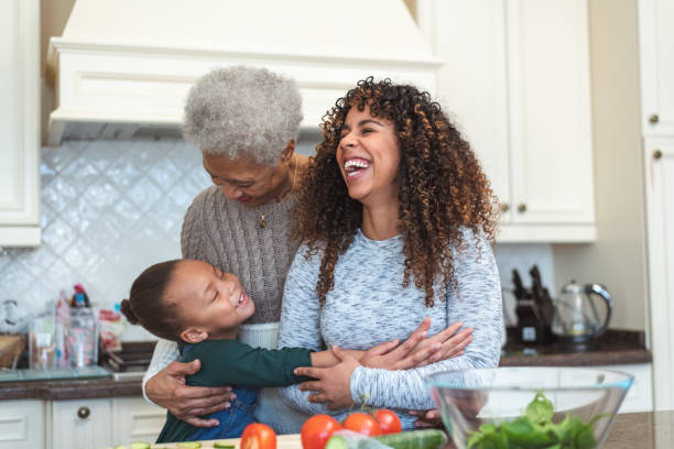 istock Family generations cooking together 1141094492