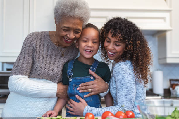 istock Family generations cooking together 1141094515