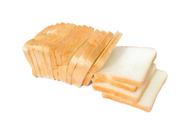 istock sliced soft and sticky delicious white bread for breakfast on white isolated background 1141094880