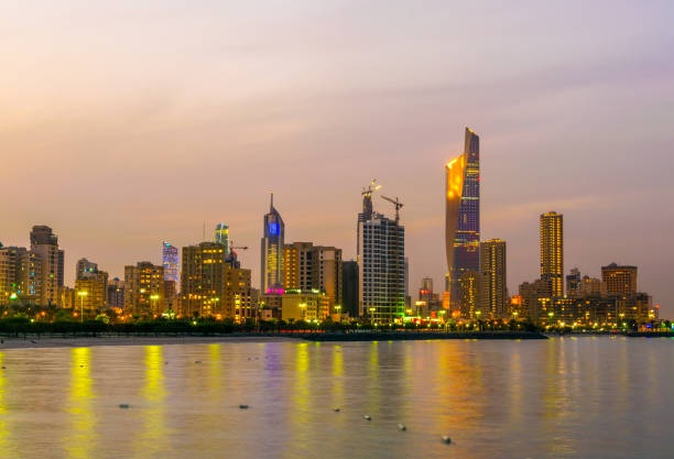 istock Skyline of Kuwait during sunset 1141096213