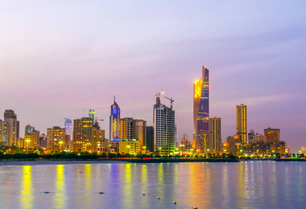 istock Skyline of Kuwait during sunset 1141097350