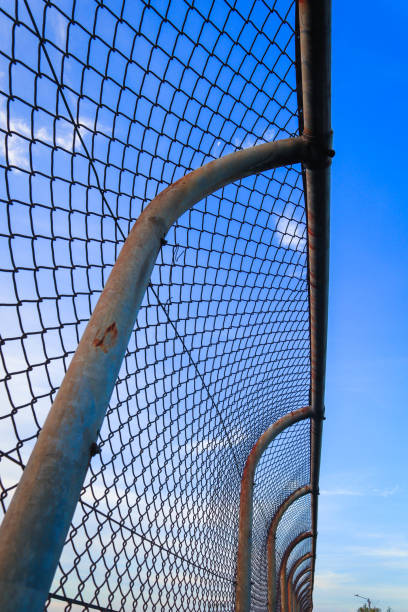 istock baseball field fence 1141098686