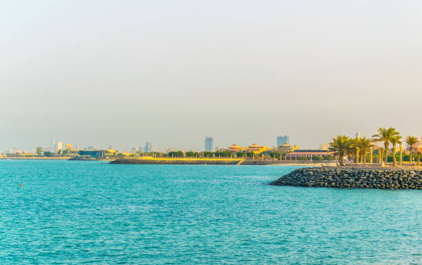 istock View of the corniche - promenade in Kuwait 1141106638