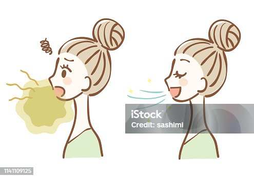 241 Cartoon Of The Bad Breath Illustrations & Clip Art - iStock