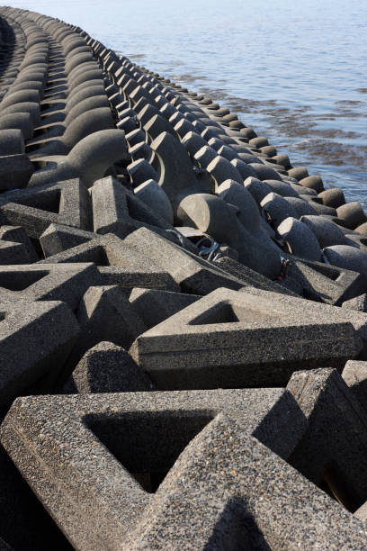 istock Breakwaters in the Beppu Bay Area 1141109762