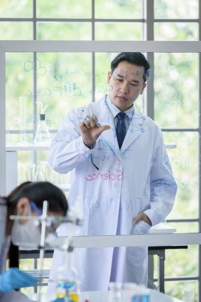 istock Asian scientist team has researching in laboratory. 1141111571