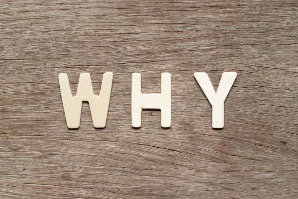 istock Alphabet letter in word why on wood background 1141115694