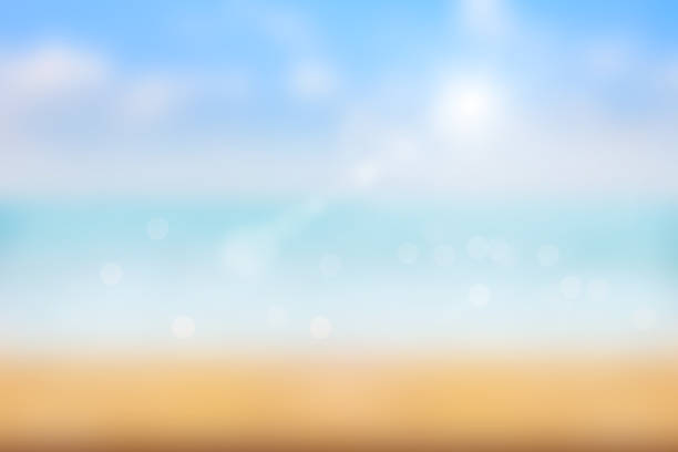 istock abstract blur or bokeh light on sea background in summer. 1141118325